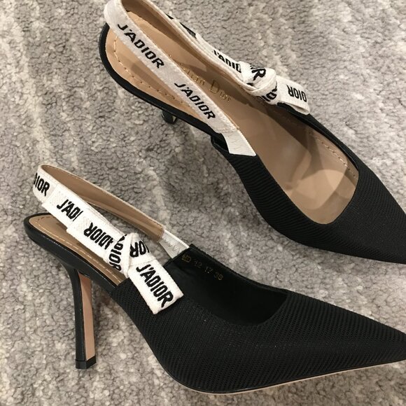DIOR J'ADIOR SLINGBACK HEEL PUMPS - Picture 5 of 9